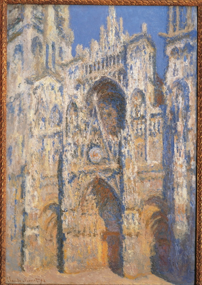 Rouen Cathedral Canvas Art - (24 x 36)