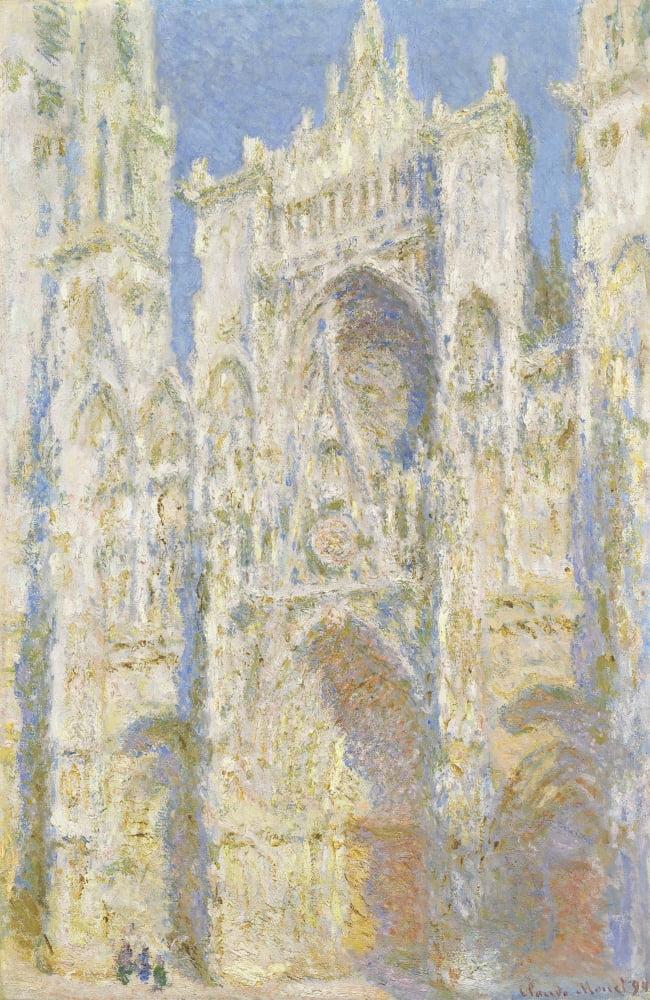 Rouen Cathedral Canvas Art - (24 x 36)