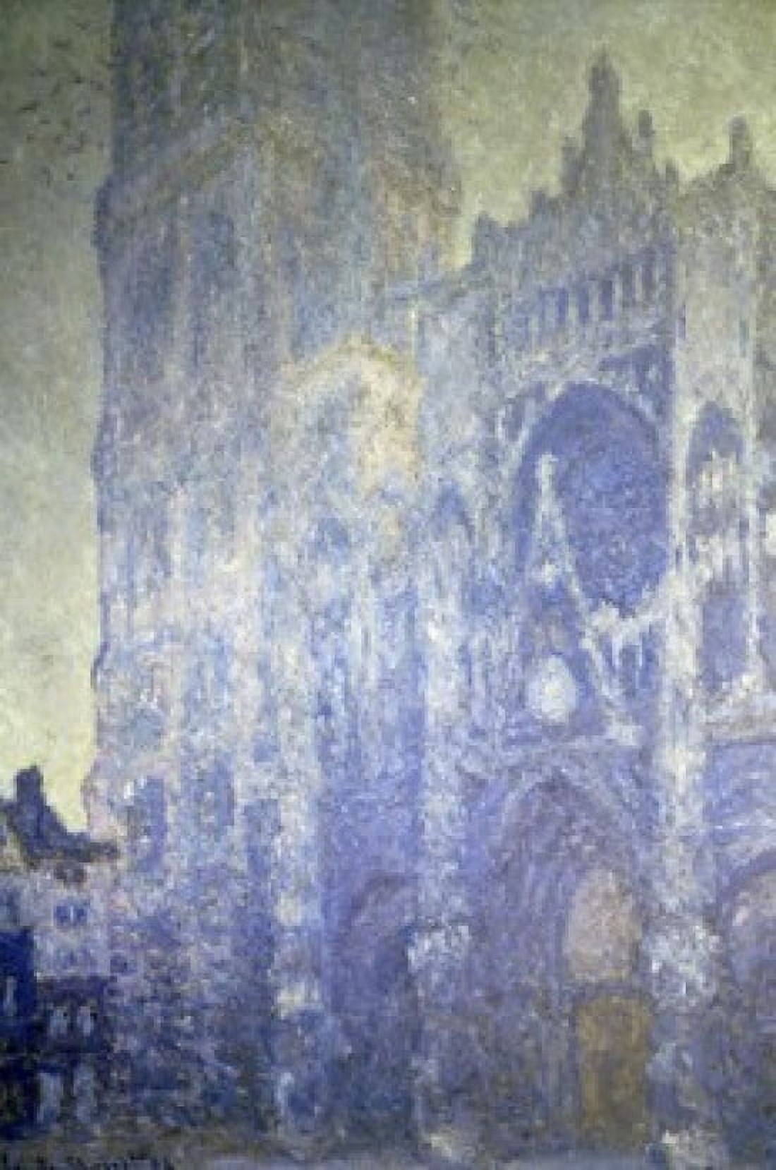 Rouen Cathedral Impression of Morning 1894 Claude Monet (1840-1926French) Musee dOrsay Paris Canvas Art - Claude Monet (18 x 24)