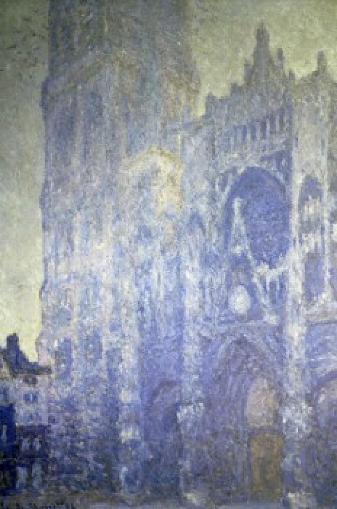 Rouen Cathedral Impression of Morning 1894 Claude Monet (1840-1926French) Musee dOrsay Paris Canvas Art - Claude Monet (24 x 36)