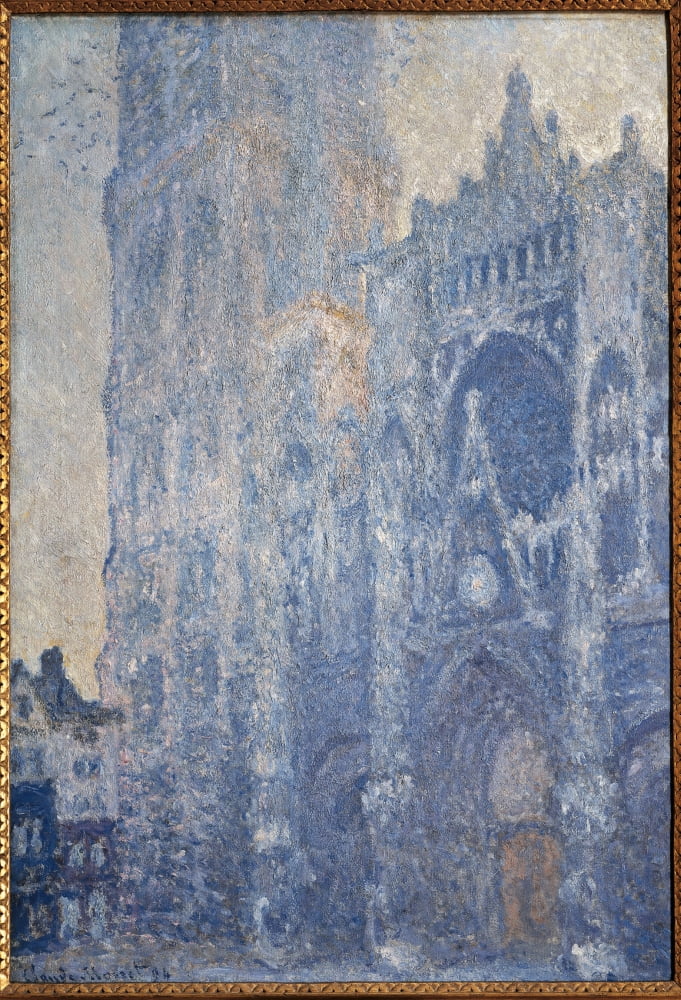 Rouen Cathedral (Morning Effect) Canvas Art -  (24 x 36)