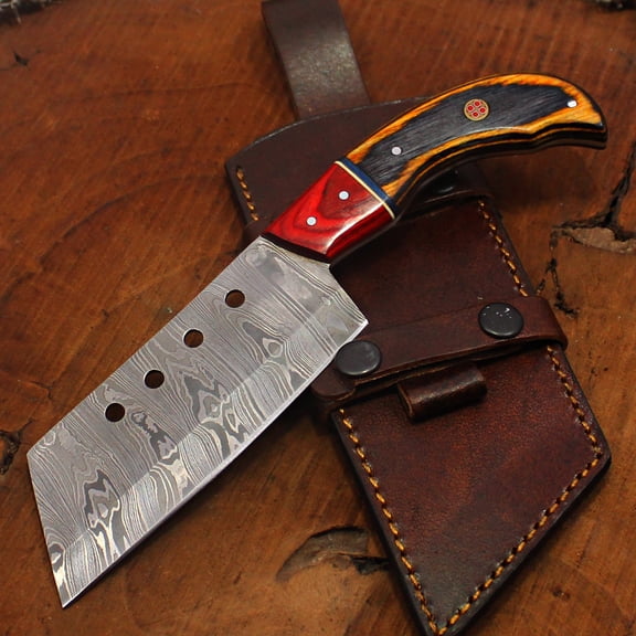 Rouge - 5.1" Damascus Cleaver