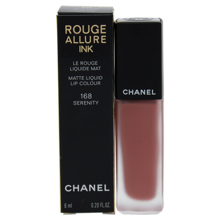 〖 新品 〗 CHANEL ルージュ アリュール インク 168 セレニティ Rouge Allure Ink - # 168 Serenity - Walmart.com
