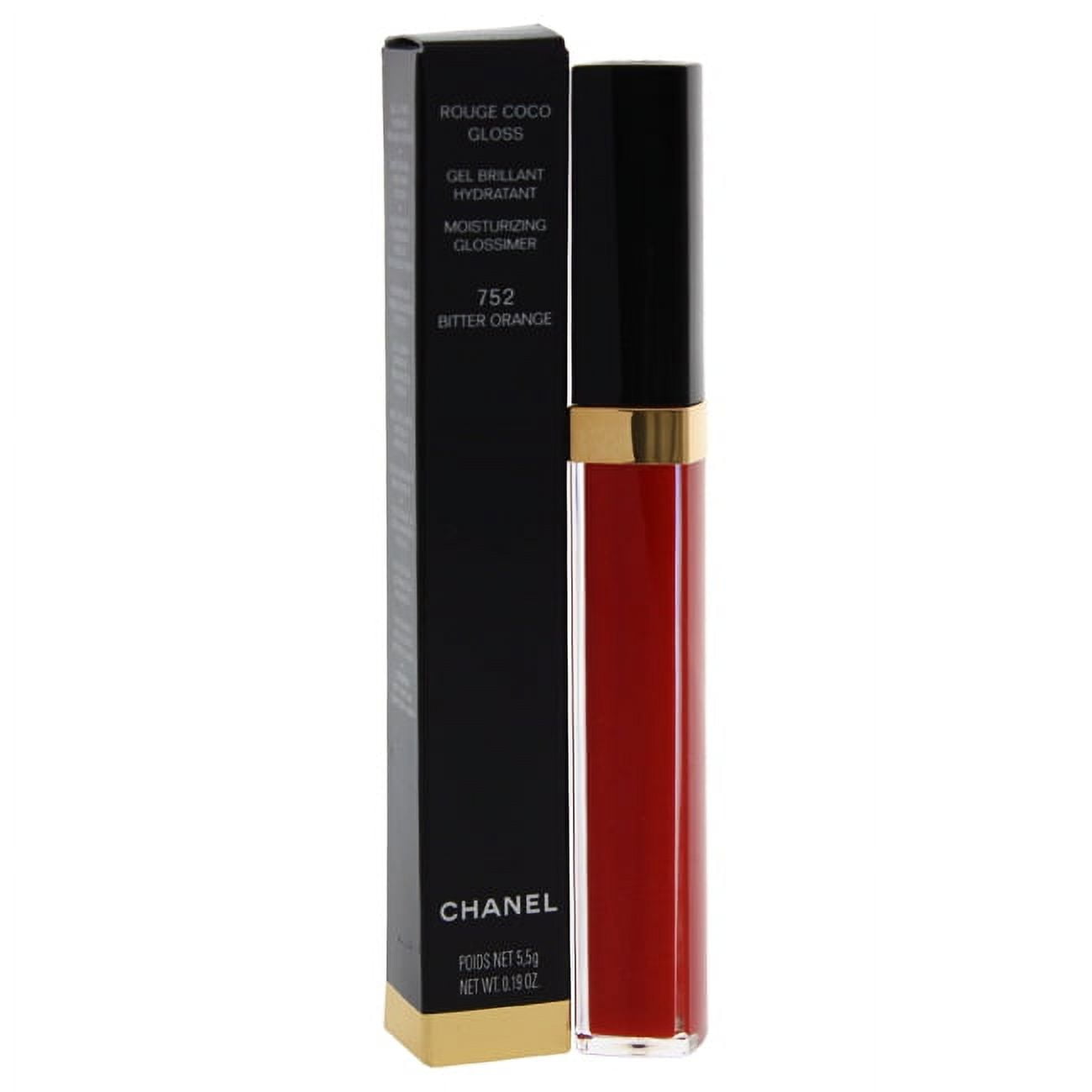 Lot of 5 CHANEL Rouge COCO Gloss BITTER ORANGE 752 lipstick lip gloss  samples
