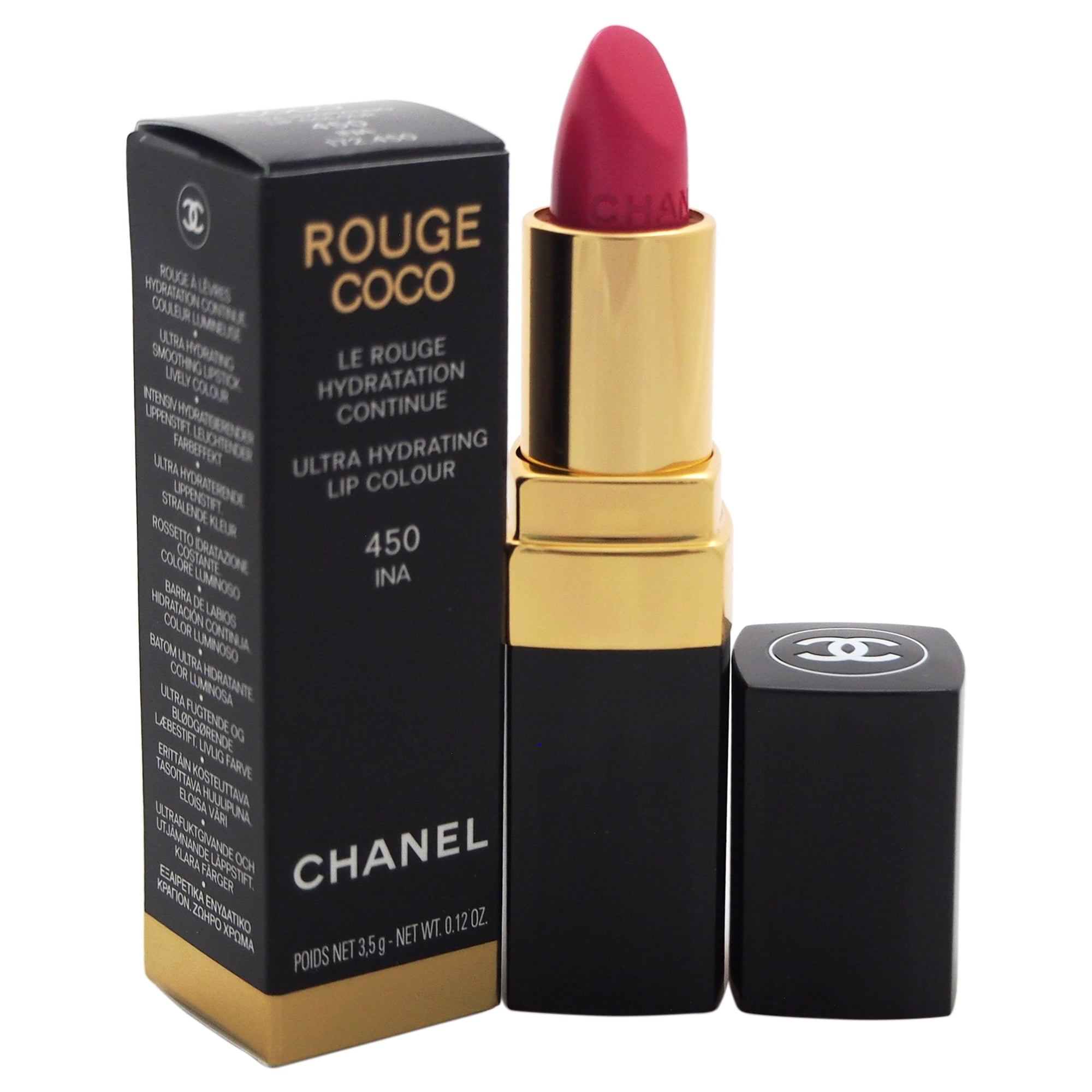 Rouge Coco Shine Hydrating Sheer Lipshine - # 450 Ina by Chanel for Women -  0.11 oz Lipstick (Limite