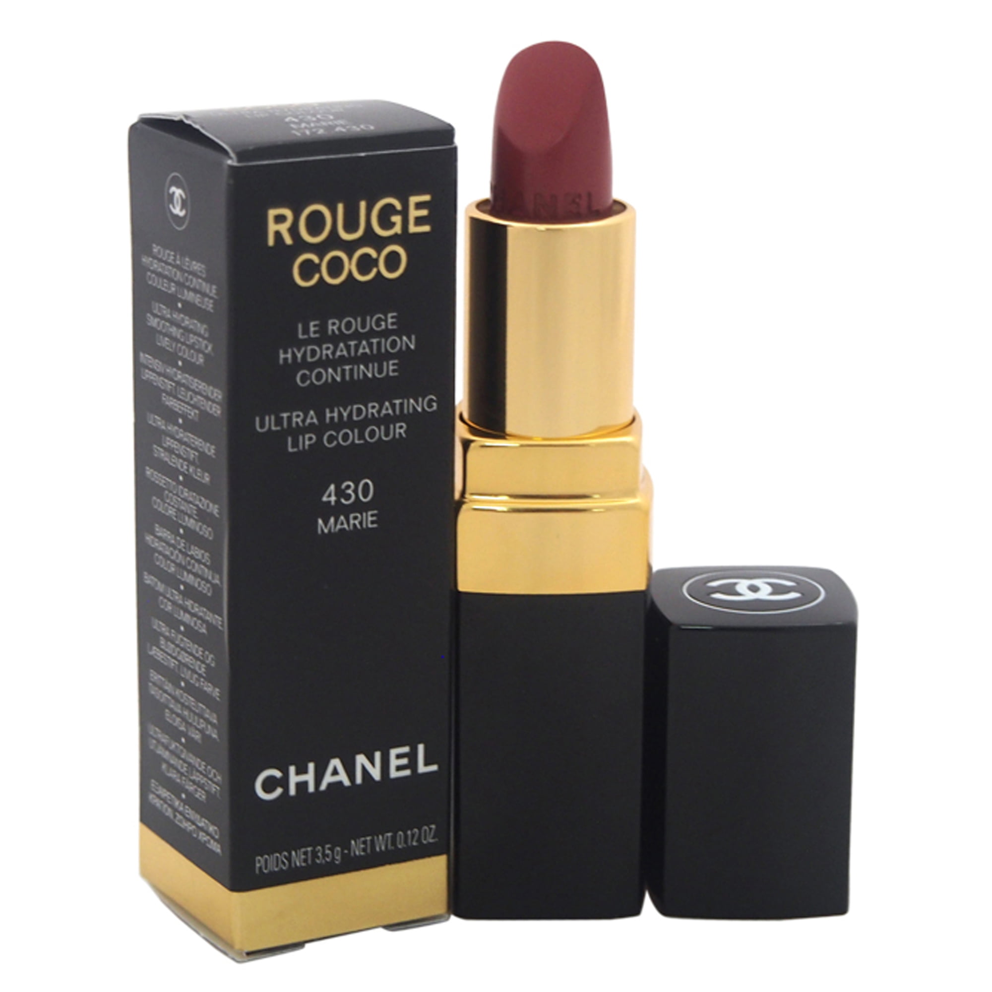 Rouge Coco Ultra Hydrating Lip Colour - # 430 Marie by Chanel for Women -  0.12 oz Lipstick