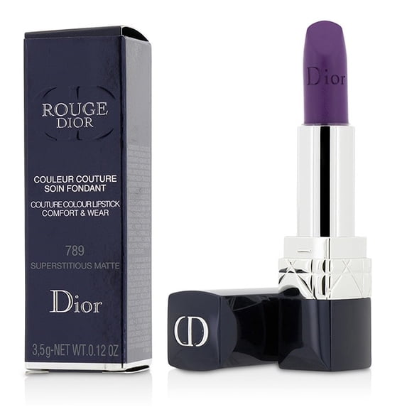 Rouge Dior Couture Colour Comfort & Wear Lipstick - # 789 Superstitious Matte by Christian Dior for Women - 0.12 oz Lipstick