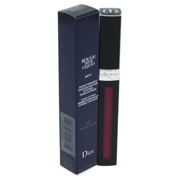 Rouge Dior Liquid Lip Stain - 797 Savage Matte by Christian Dior for Women - 0.2 oz Lip Gloss