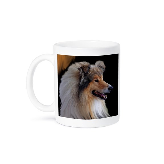 Rough Collie Portrait Mug 11oz