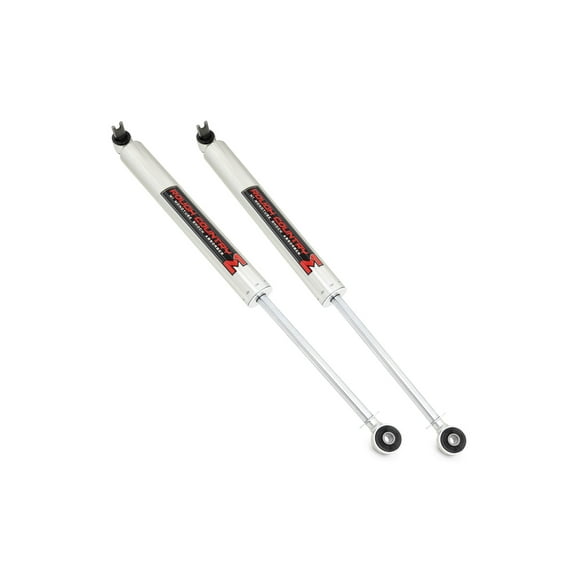 Rough Country 0-3" M1 Monotube Rear Shocks for 07-18 Jeep Wrangler JK - 770752_A Fits select: 2008 ,2018 JEEP WRANGLER UNLIMITED