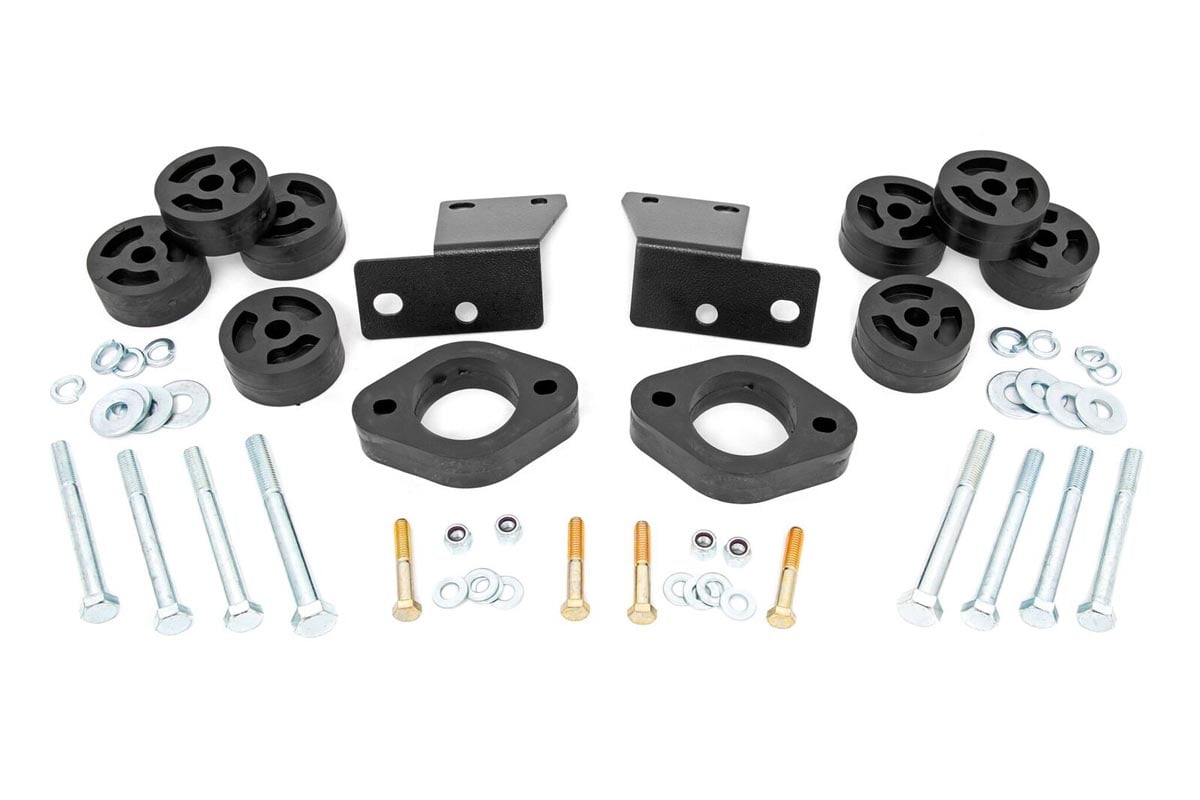 Rough Country 1.25" Body Lift Kit for 18-23 Jeep Wrangler JL