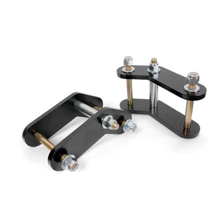 Rough Country 1.375" Boomerang Lift Shackles (fits) 1976-1986 Jeep CJ5 CJ7 CJ8 Scrambler | Front | Pair | RC0402