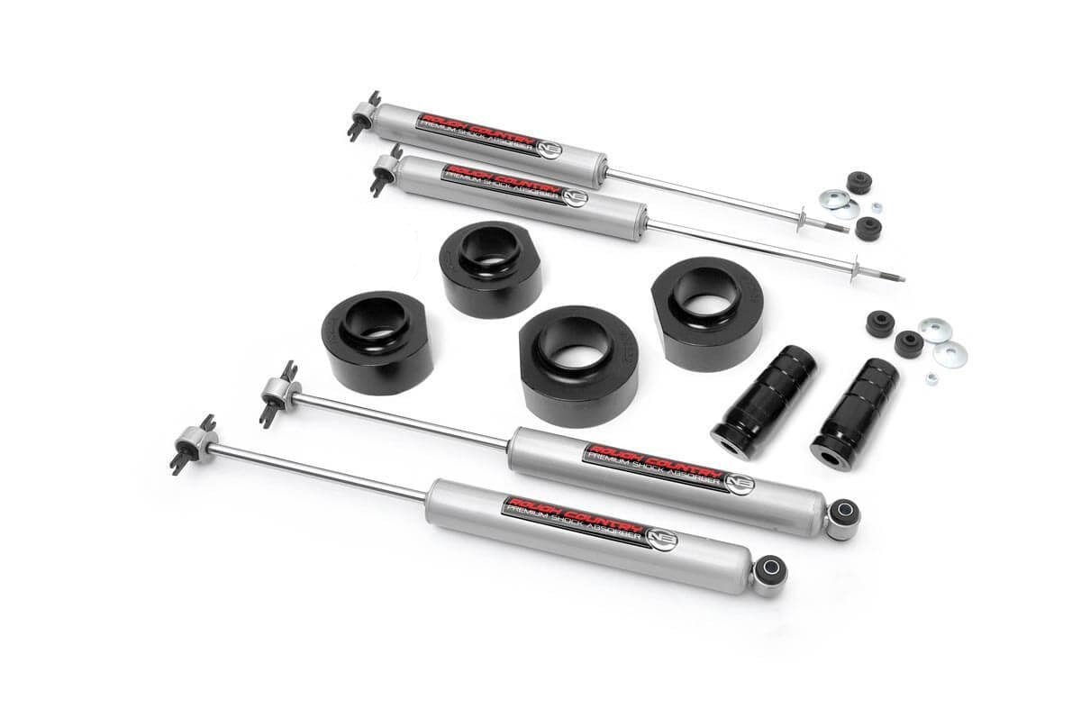 Rough Country 1.5" Lift Kit for 1993-1998 Jeep Grand Cherokee ZJ 4WD - 68530