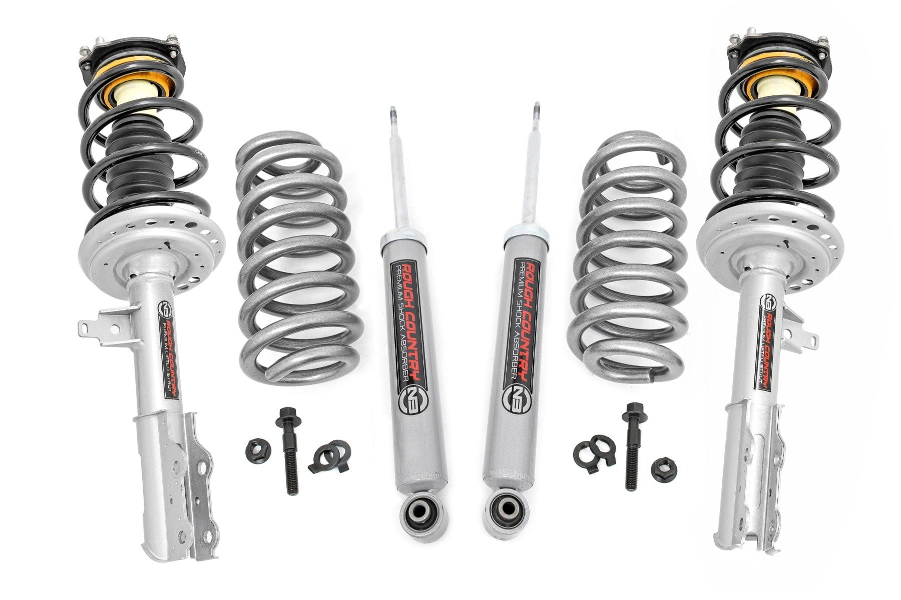 Rough Country 1.5" Lift Kit w/N3 Struts for 2017-2023 GMC Acadia - 110031A