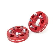 Rough Country 1.5" Wheel Adapters for 2007-2018 Jeep Wrangler JK  Pair - 1100RED