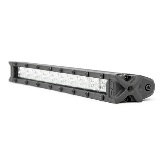 Rough Country 10" Chrome Series Slimline CREE LED Light Bars | Pair - 70410A