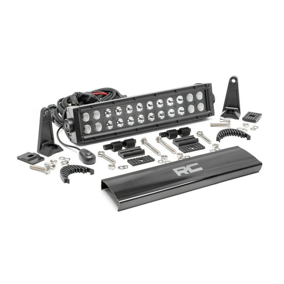 Rough Country 12" Black Series Dual Row CREE LED Light Bar - 70912BL