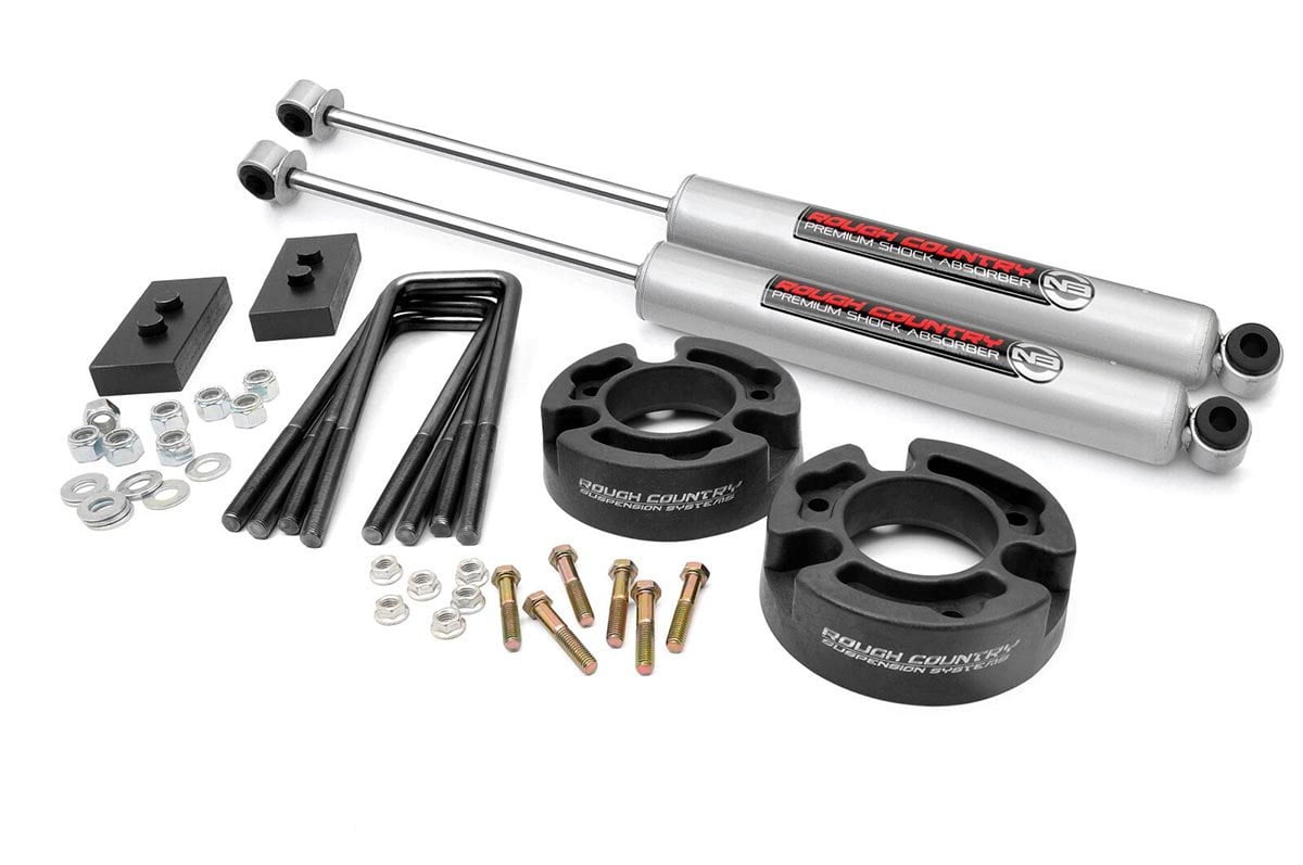 Rough Country 2.5" Leveling Kit (fits) 2004-2008 F150 | N3 Shocks | Suspension System | 57030