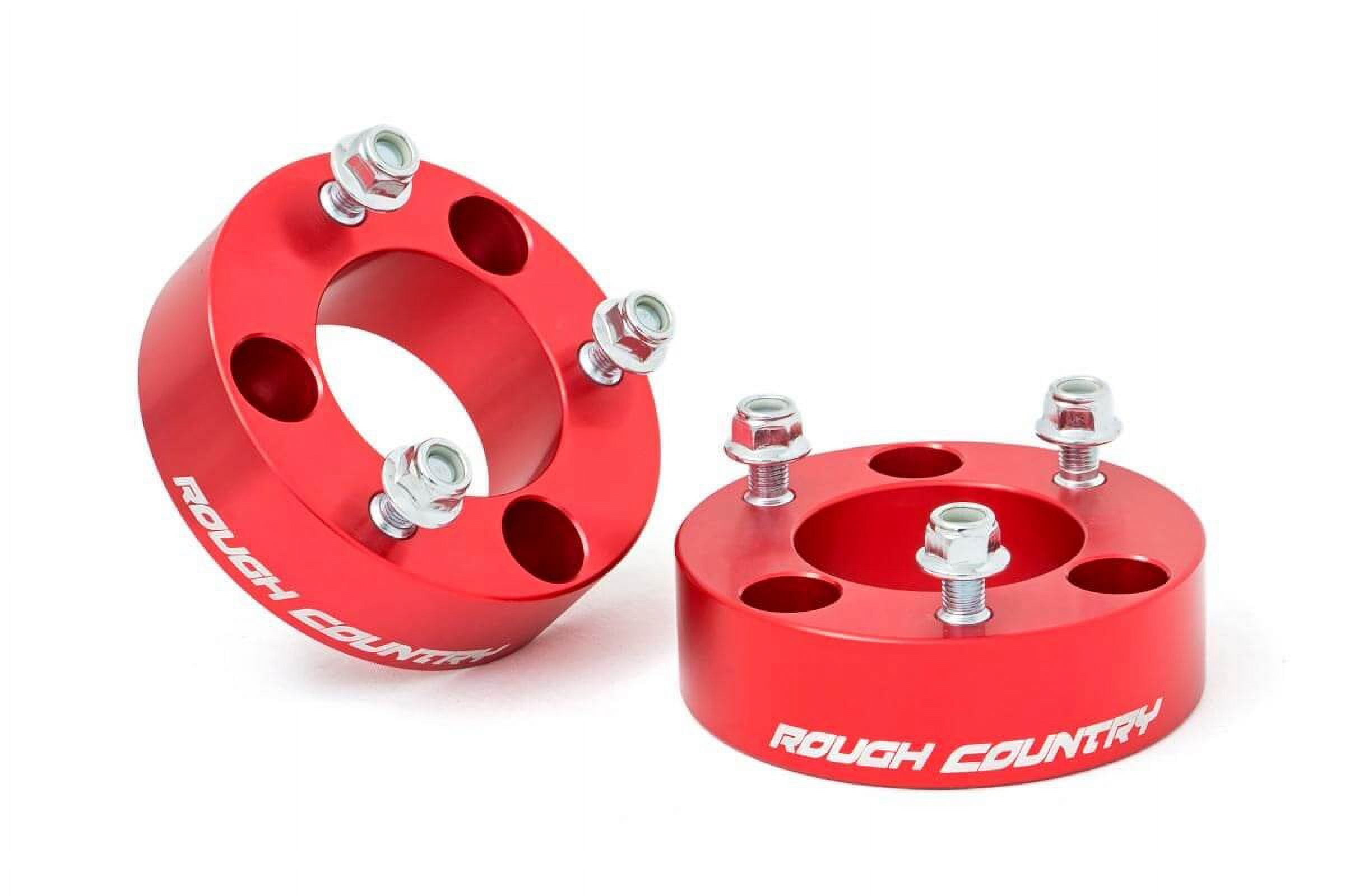 Rough Country 2.5" Leveling Kit (fits) 2005-2020 Frontier | Xterra | Red Billet Suspension System | 865RED