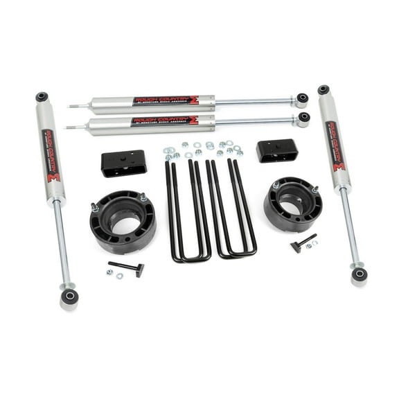 Rough Country 2.5" Leveling Kit w/M1 Shocks for 1994-2001 Ram 1500 4WD - 36240
