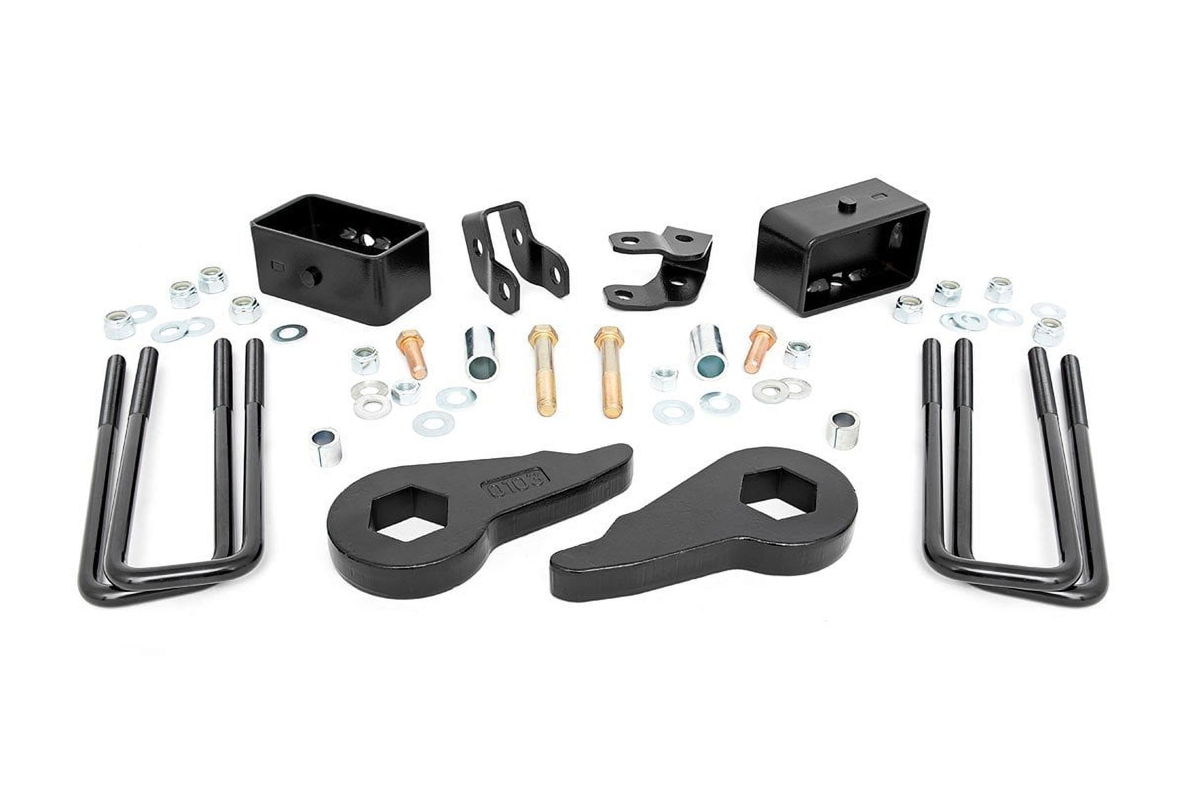 Rough Country 2.5" Leveling Lift Kit (fits) 1999-2006 Chevy Silverado GMC Sierra 1500 4WD | Suspension System | 28300
