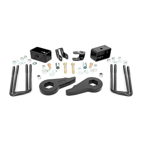 Rough Country 2.5" Leveling Lift Kit (fits) 1999-2006 Chevy Silverado GMC Sierra 1500 4WD | Suspension System | 28300