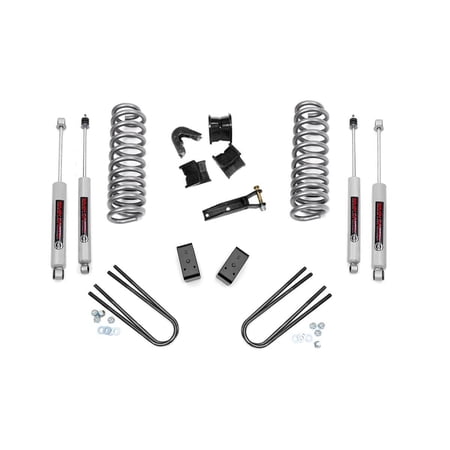 Rough Country 2.5" Lift Kit (fits) 1978-1979 Bronco | N3 Shocks | Suspension System | 40530