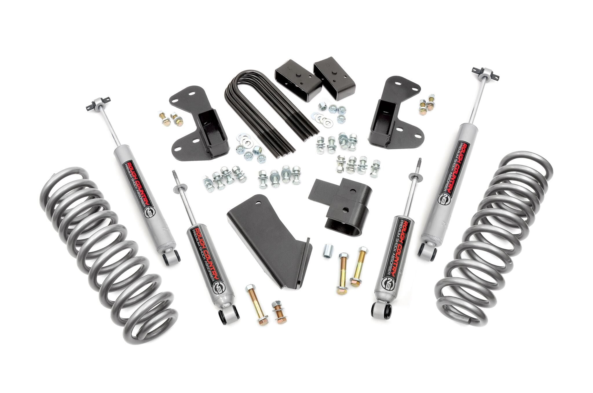 Rough Country 2.5" Lift Kit (fits) 1980-1996 Bronco | N3 Shocks | Suspension System | 42530