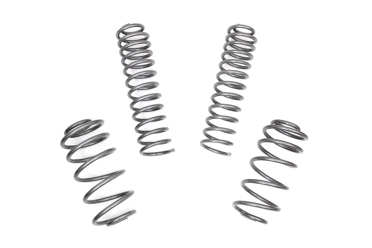 Rough Country 2.5" Lift Kit | (fits) 1997-2006 Jeep Wrangler TJ 6CY | Lifted Springs | Suspension System | 653