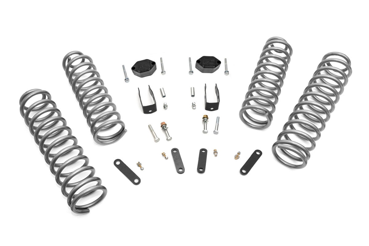 Rough Country 2.5" Lift Kit (fits) 2007-2018 Jeep Wrangler JK | 4DR Suspension System | 901