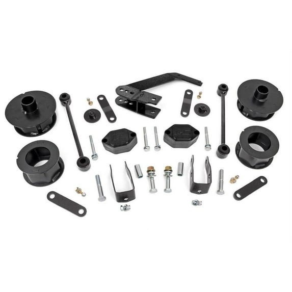 Rough Country 2.5" Lift Kit (fits) 2007-2018 Jeep Wrangler JK | Series II | Suspension System | 635
