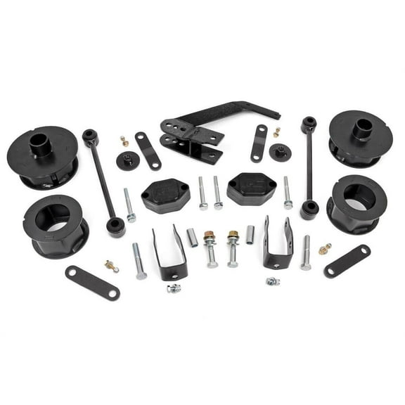 Rough Country 2.5" Lift Kit (fits) 2007-2018 Jeep Wrangler JK | Series II | Suspension System | 635