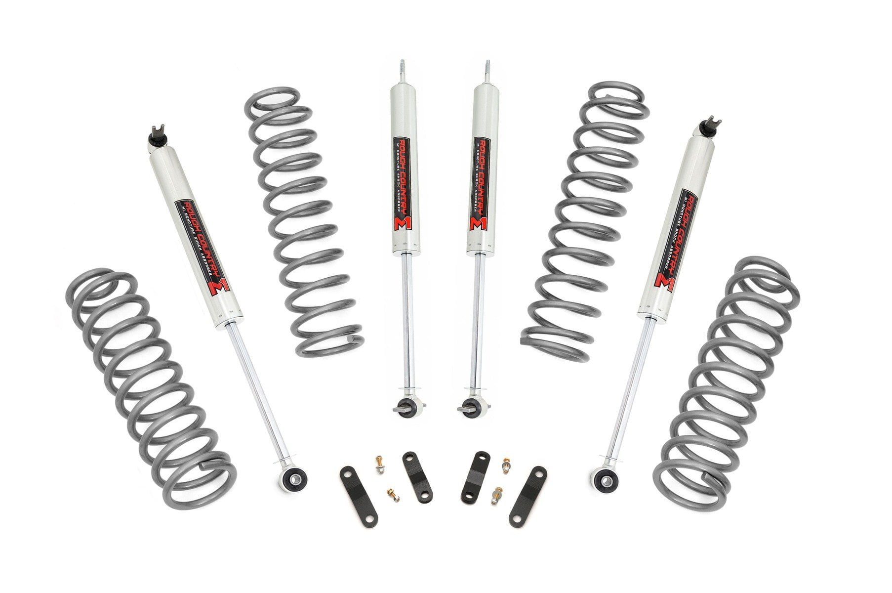 Rough Country 2.5" Lift Kit for 2007-2018 Jeep Wrangler JK | 2-Door - 67840