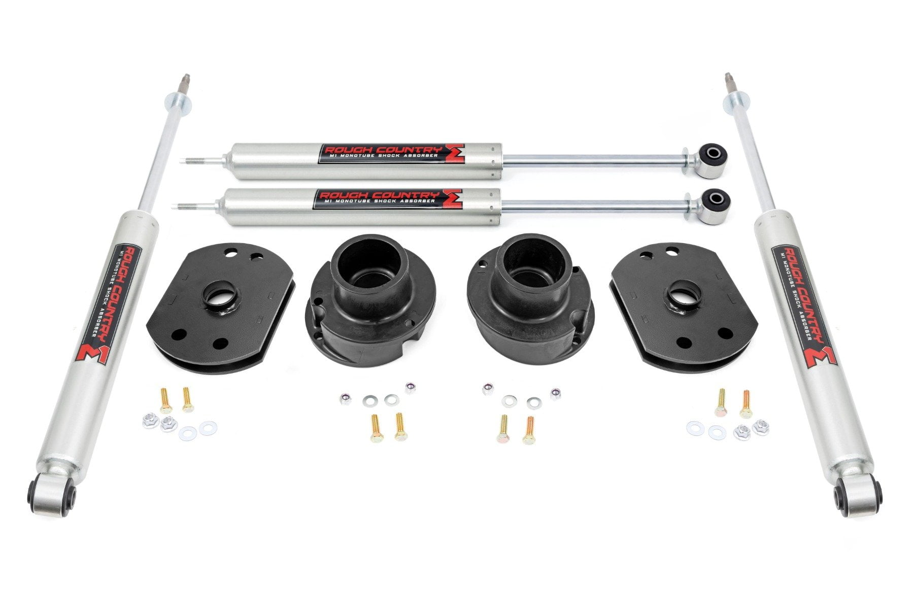 Rough Country 2.5" Lift Kit w/M1 Shocks for 2014-2026 Ram 2500 4WD - 30240