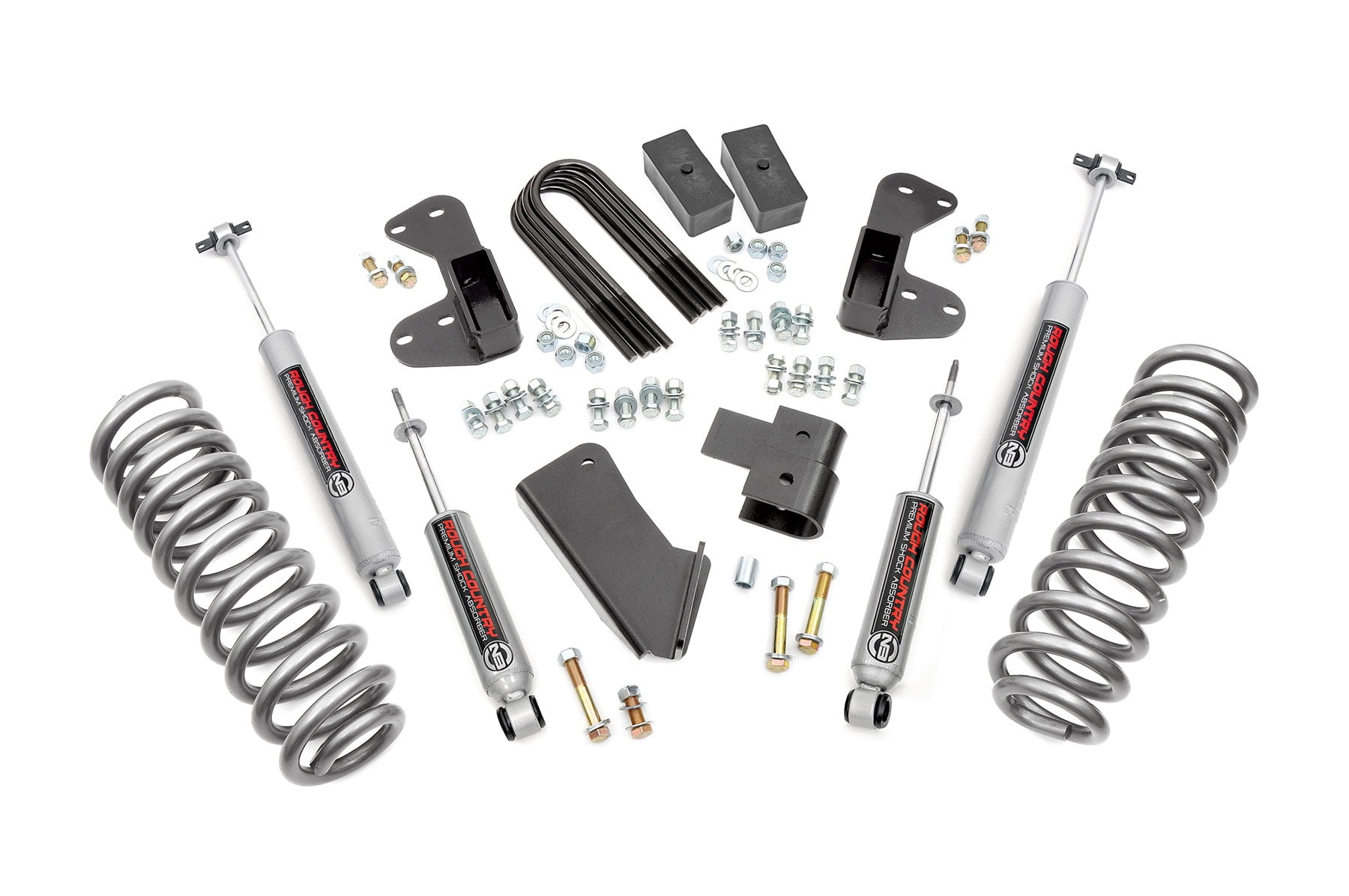 Rough Country 2.5" Lift Kit w/N3 Shocks for 1980-1996 F-150 2WD - 42230
