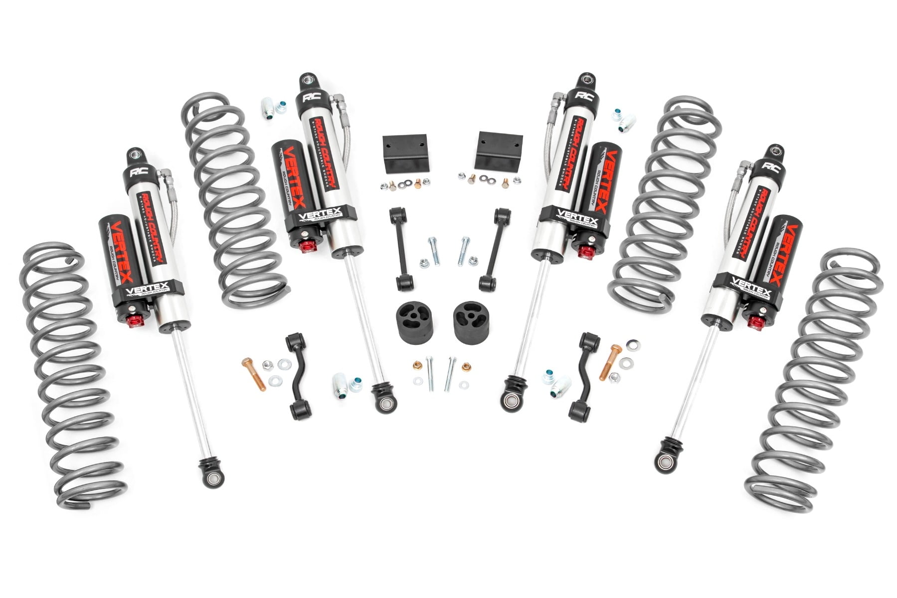 Rough Country 2.5" Vertex Lift Kit for 1823 Jeep Wrangler JLU
