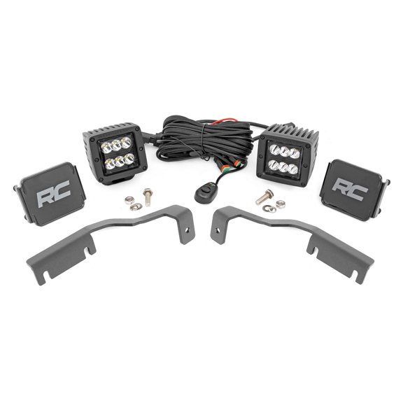 Rough Country LED Ditch Light Kit for 2022-2026 Nissan Frontier | Spot - 71064