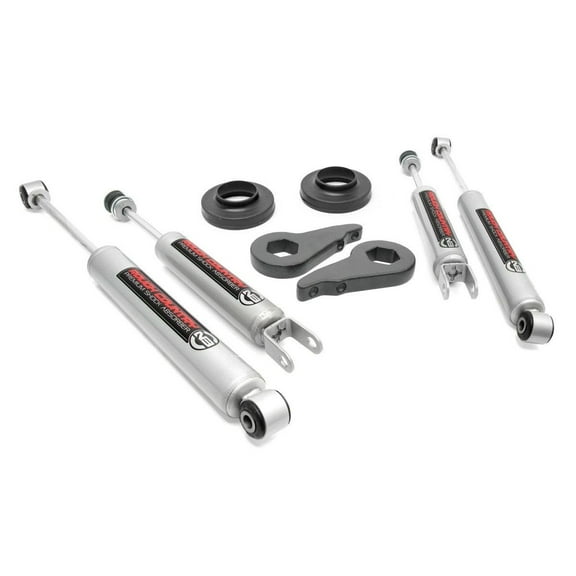Rough Country 2" Leveling Kit (fits) 2000-2006 Chevy Tahoe Suburban Avalanche GMC Yukon XL | N3 Shocks | 27330