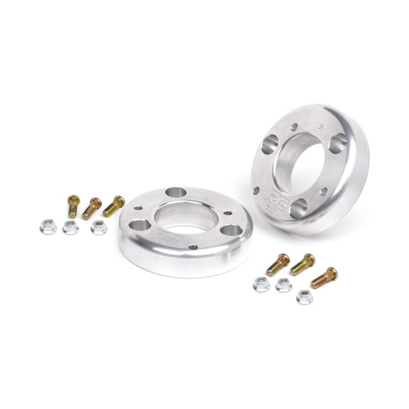 Rough Country 2" Leveling Kit (fits) 2009-2013 F150 | Billet Aluminum | Suspension System | 568