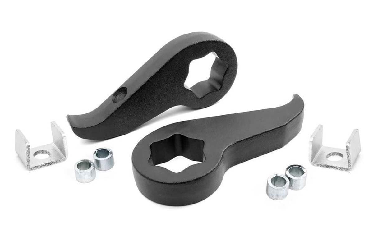 Rough Country 2" Leveling Kit (fits) 2020 Chevy Silverado Sierra 2500 3500 HD | Torsion Keys Suspension System | 9594