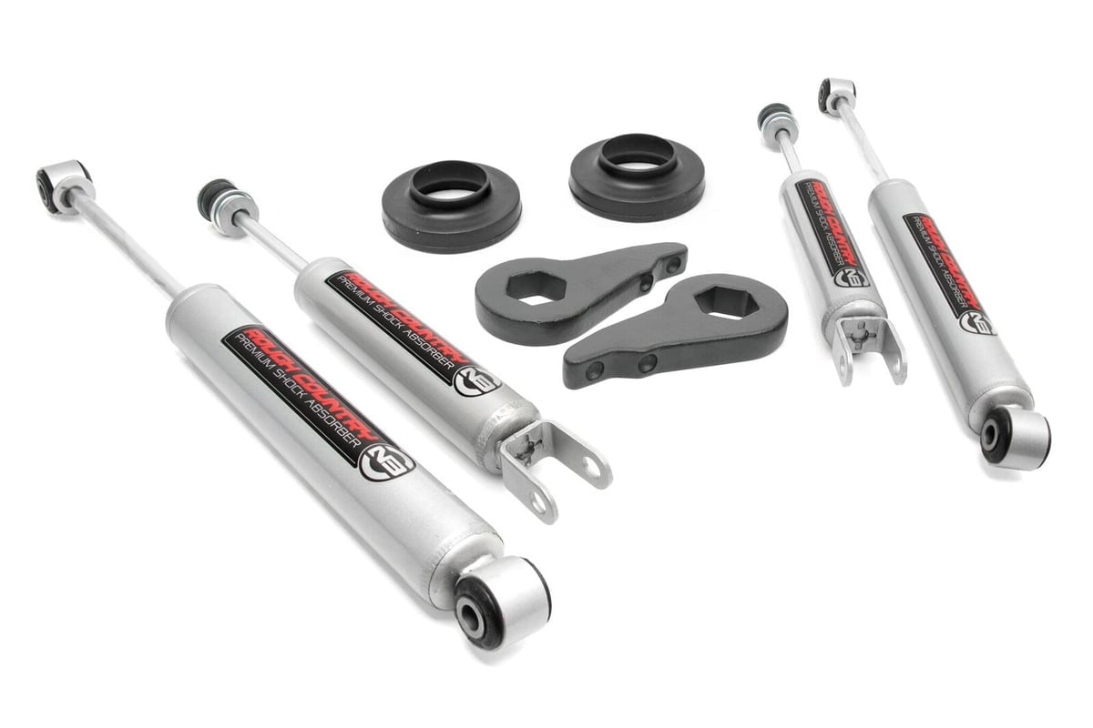 Rough Country 2" Leveling Kit for 2000-2006 Chevy Suburban/Tahoe Z71 - 27030