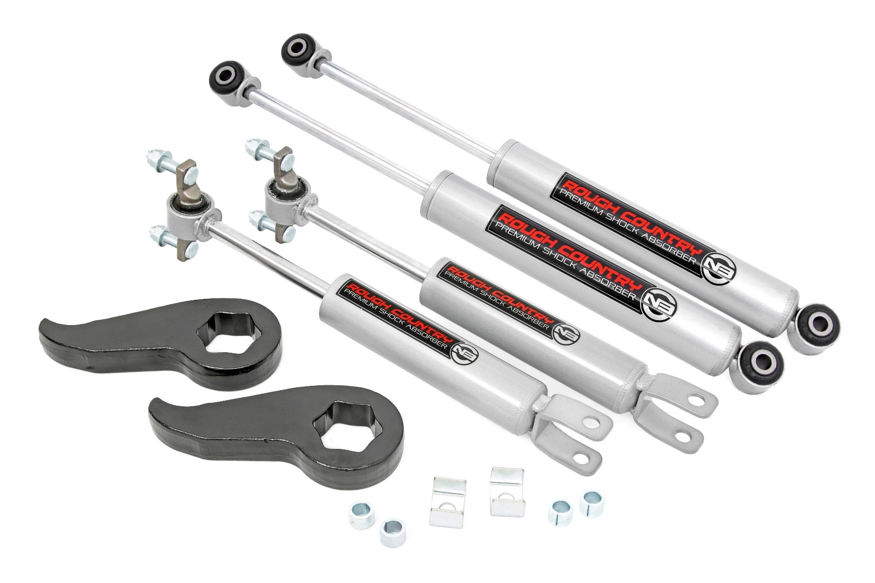 Rough Country 2" N3 Leveling Kit for 2011-2019 Chevy/GMC 2500/3500HD - 959331