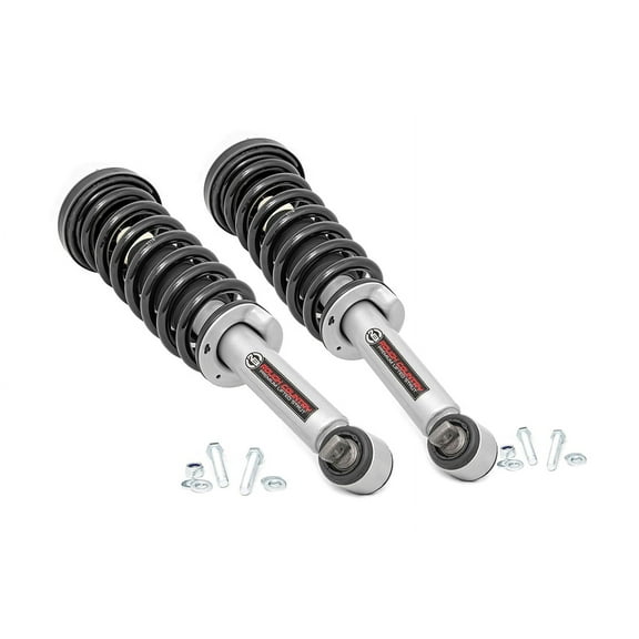 Rough Country 2" N3 Loaded Leveling Struts for 2014-2025 F150 2WD - 501074