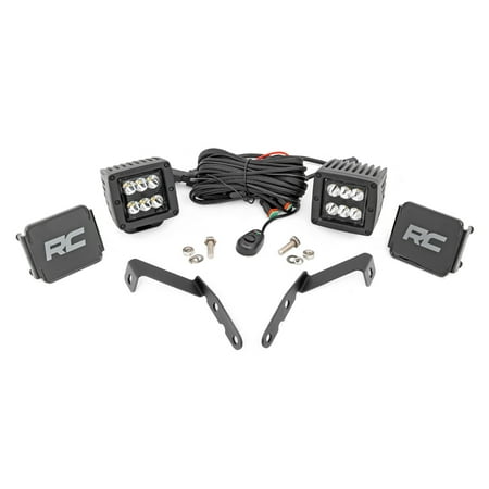 Rough Country 2" Spot LED Ditch Light Kit for 07-13 Chevy Silverado 1500 - 71058 Fits select: 2007-2014 CHEVROLET SILVERADO, 2007-2014 GMC SIERRA