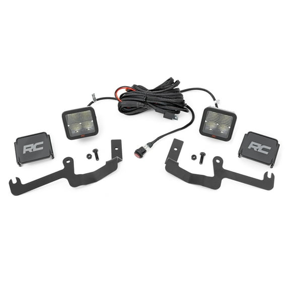 Rough Country LED Ditch Light Kit for 2019-2026 Chevy 1500 | Spectrum - 80841