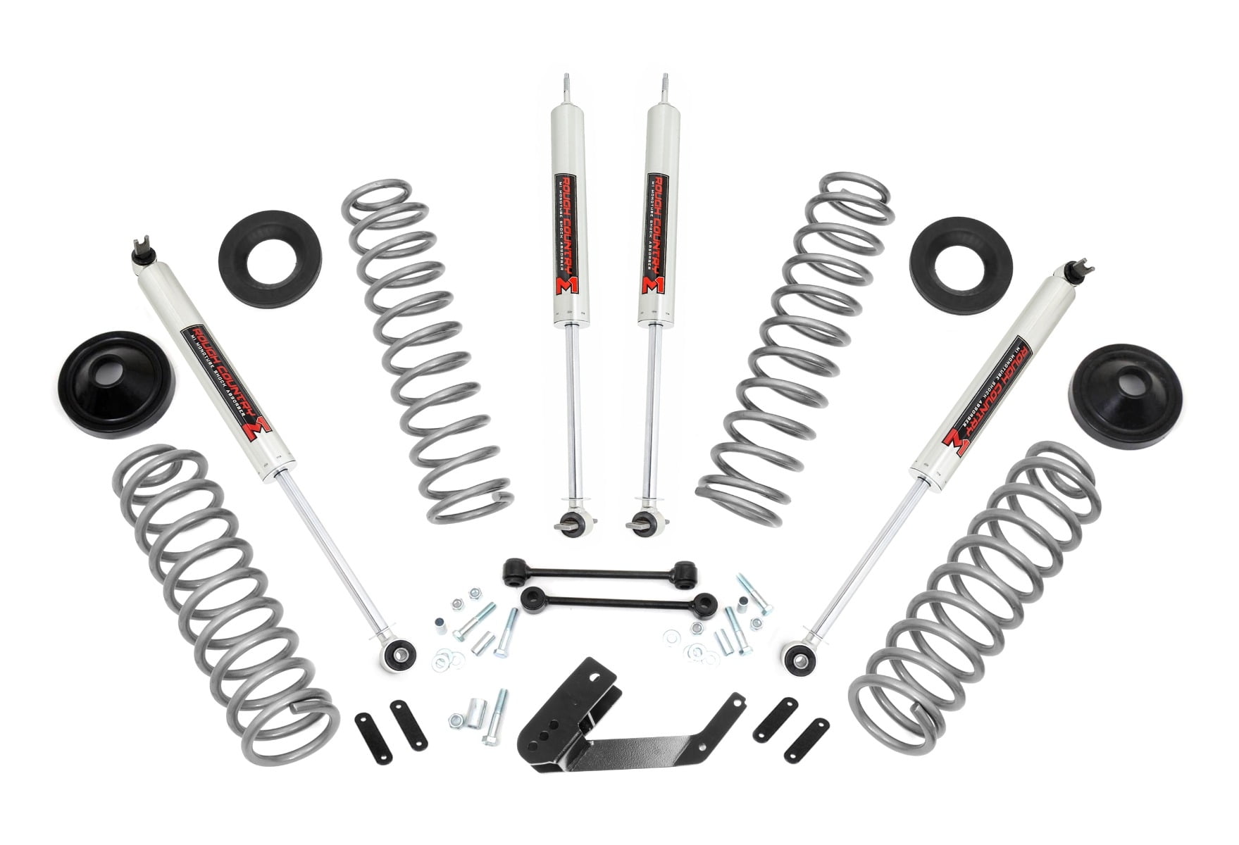 Rough Country 3.25" Lift Kit for 2007-2018 Jeep Wrangler JK | 2-Door - 67640