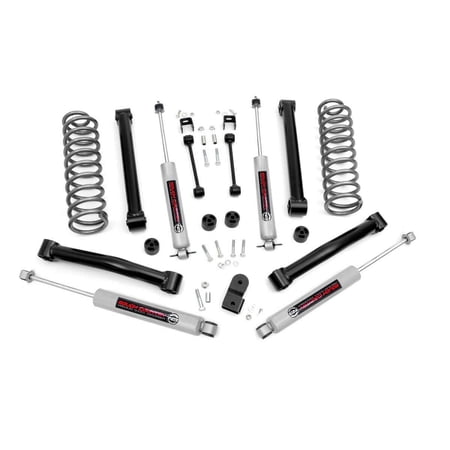 Rough Country 3.5" Lift Kit (fits) 1993-1998 Jeep Grand Cherokee ZJ 4WD | V8 | N3 Shocks | Suspension System | 632.20