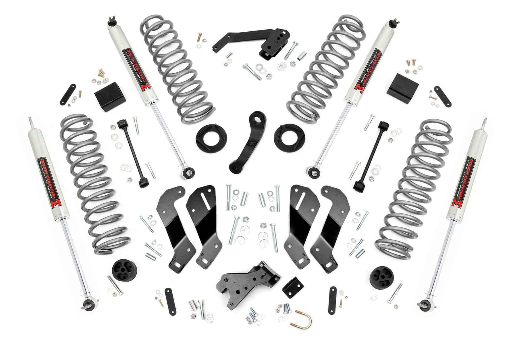 Rough Country 3.5" Lift Kit for 2007-2018 Jeep Wrangler JK 2-Door - 69340