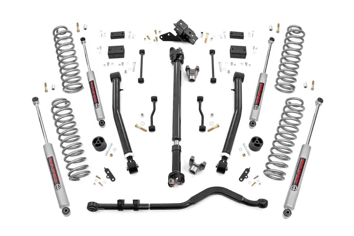 Rough Country 3.5" Lift Kit for 2018-2023 Jeep Wrangler JL Unlimited - 65531