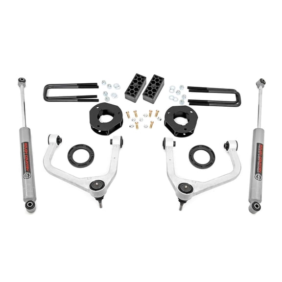 Rough Country 3.5" Lift Kit for 2019-2024 Chevy Silverado 1500 - 29531A